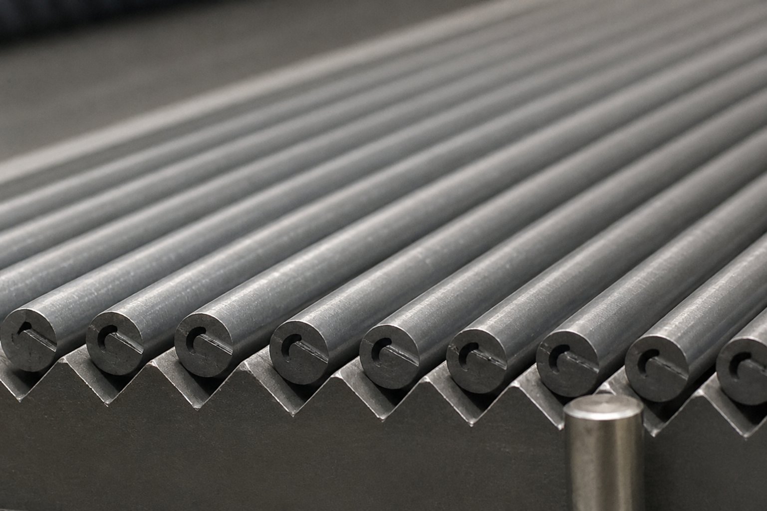 Serial Production of Green Carbide Rods