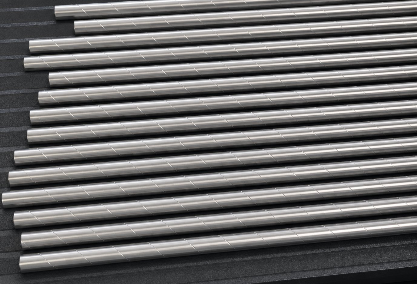Twisted Cemented Carbide Rods